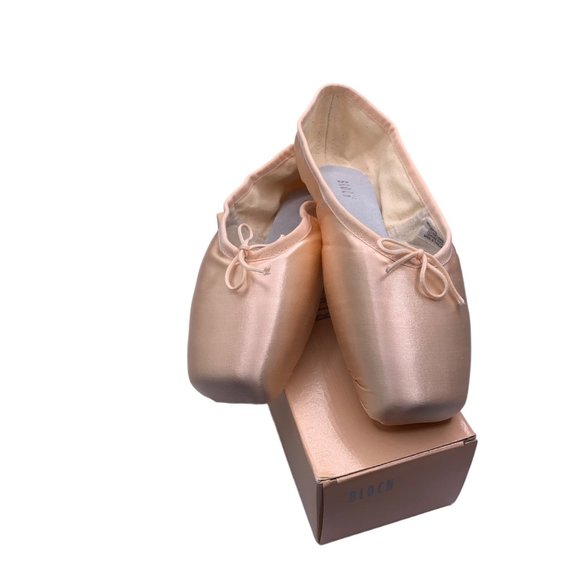 Bloch Serenade MKII S2131L Pink Pointe Shoes Size 2 E Ballet Dance Long Vamp - Picture 2 of 10